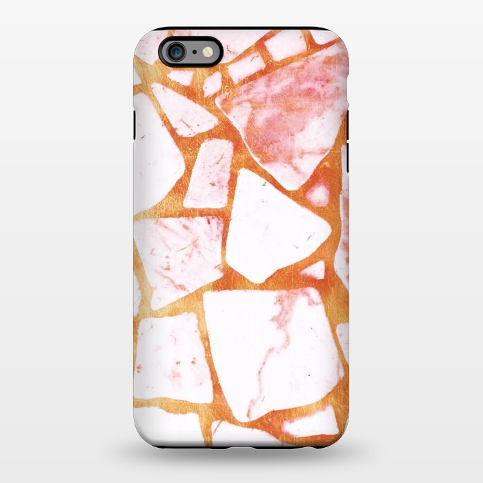 iPhone 6/6s plus StrongFit Golden marble stone by Oana 