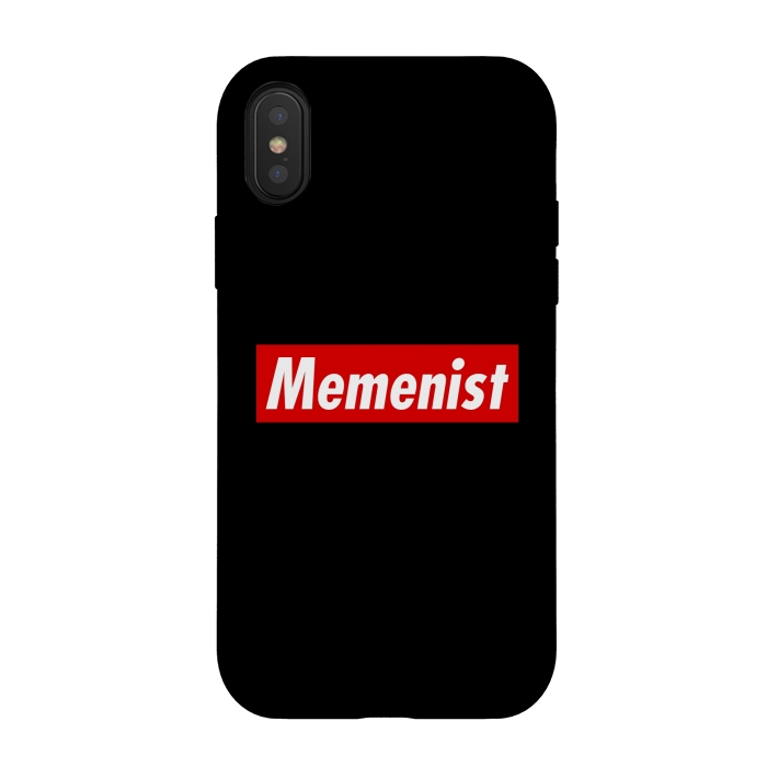 iPhone Xs / X StrongFit Memenist by Dhruv Narelia