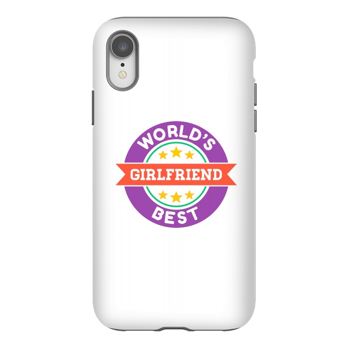 iPhone Xr StrongFit World's Best Girlfriend by Dhruv Narelia