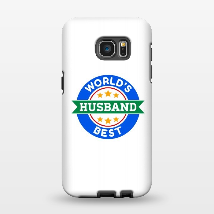 Galaxy S7 EDGE StrongFit World's Best Husband by Dhruv Narelia