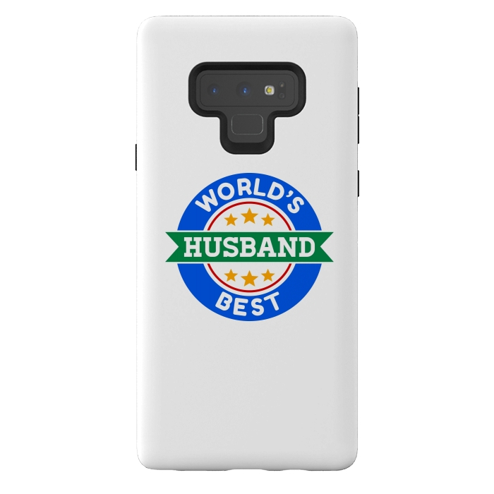 Galaxy Note 9 StrongFit World's Best Husband by Dhruv Narelia