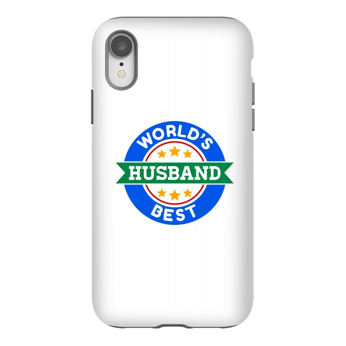 iPhone Xr StrongFit World's Best Husband by Dhruv Narelia