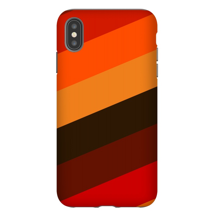 iPhone Xs Max StrongFit Passion Colors by Creativeaxle