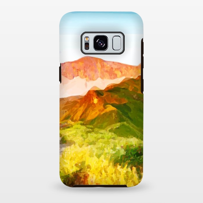 Galaxy S8 plus StrongFit Forest Mountain by Creativeaxle