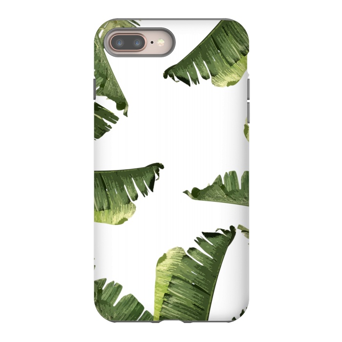 iPhone 7 plus StrongFit Banana Leaves by Creativeaxle