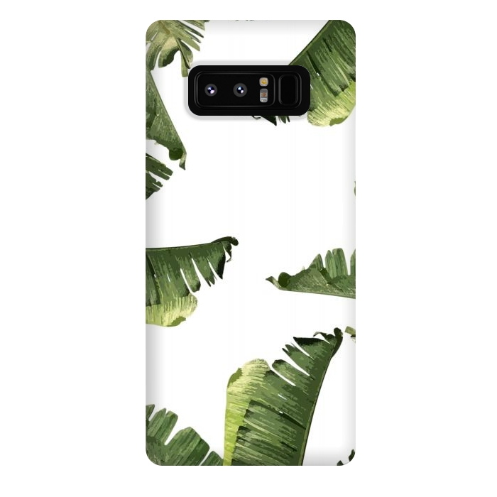Galaxy Note 8 StrongFit Banana Leaves by Creativeaxle