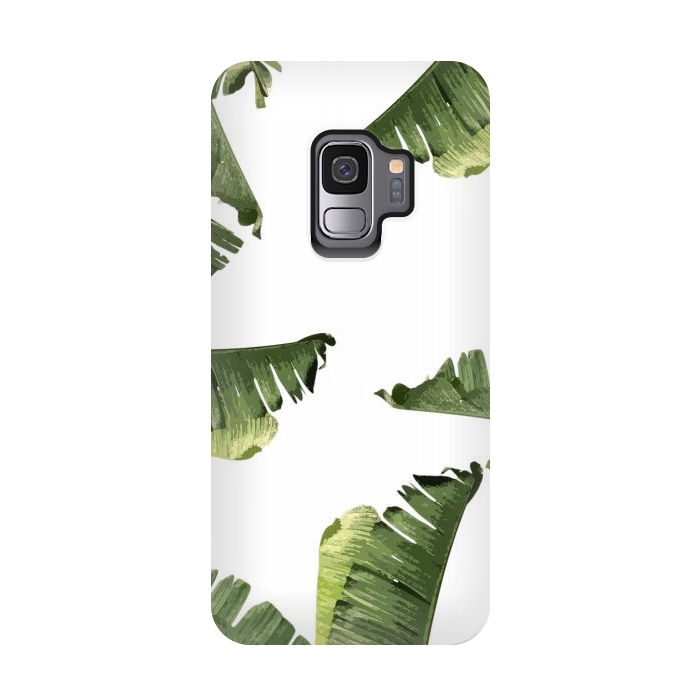 Galaxy S9 StrongFit Banana Leaves by Creativeaxle