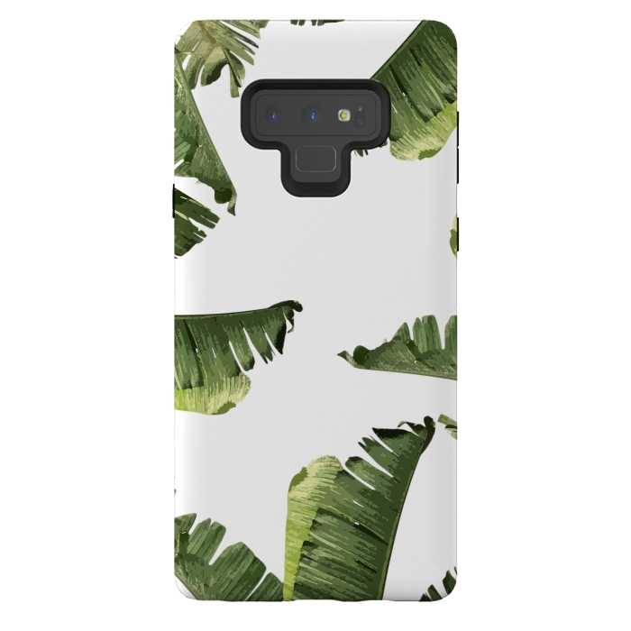 Galaxy Note 9 StrongFit Banana Leaves by Creativeaxle