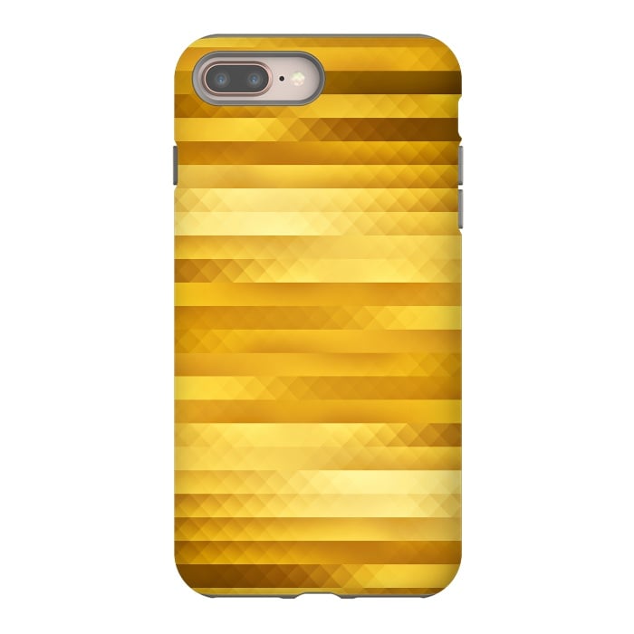 iPhone 7 plus StrongFit Gold Color Pattern by Art Design Works
