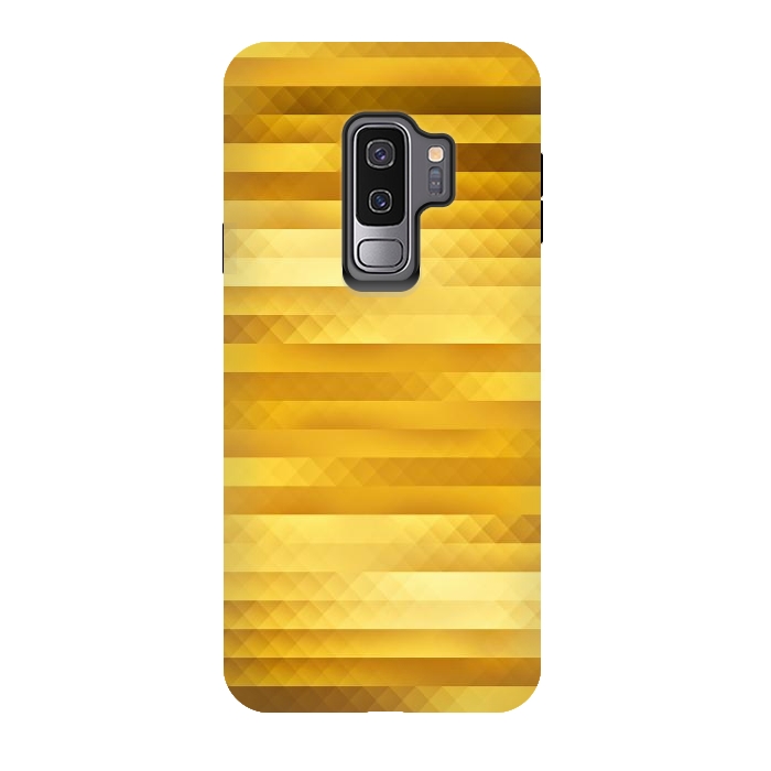 Galaxy S9 plus StrongFit Gold Color Pattern by Art Design Works