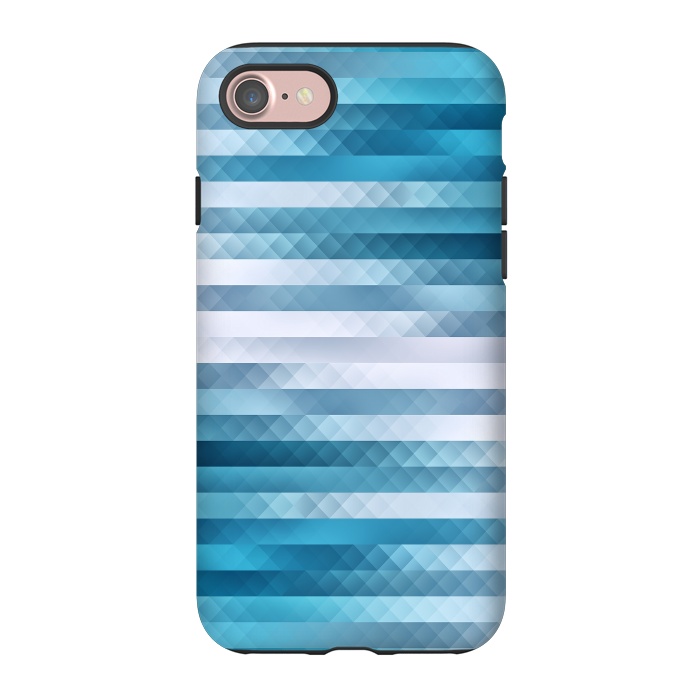 iPhone 7 StrongFit Blue Color Pattern by Art Design Works