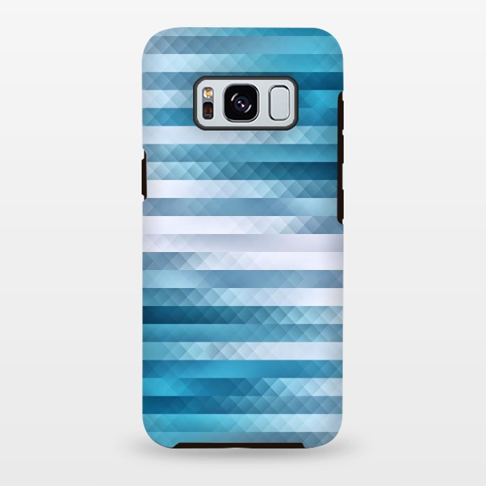 Galaxy S8 plus StrongFit Blue Color Pattern by Art Design Works