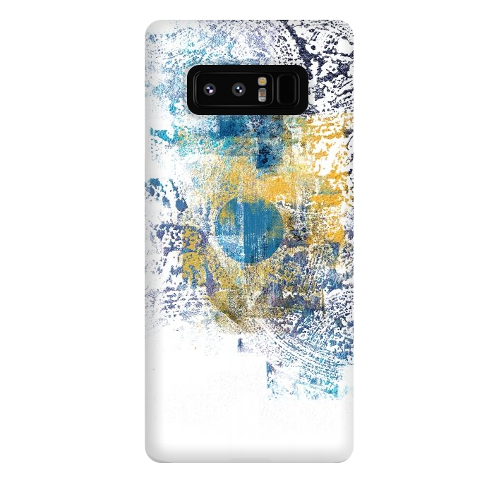 Galaxy Note 8 StrongFit Wild Eclipse - Abstract Painting I by Art Design Works