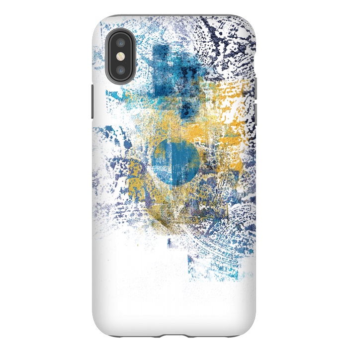 iPhone Xs Max StrongFit Wild Eclipse - Abstract Painting I by Art Design Works