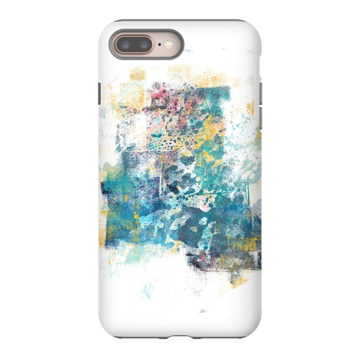 iPhone 7 plus StrongFit City Tide - Abstract Painting II by Art Design Works