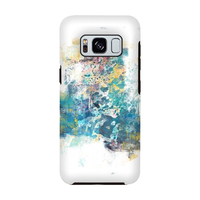 Galaxy S8 StrongFit City Tide - Abstract Painting II by Art Design Works