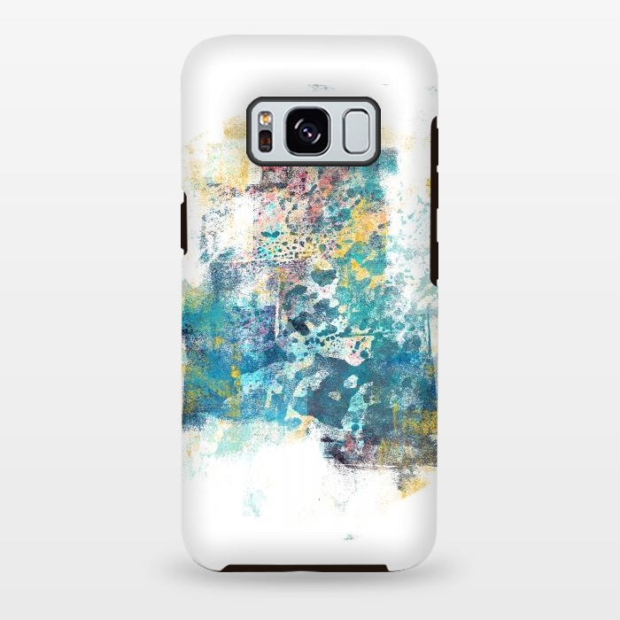 Galaxy S8 plus StrongFit City Tide - Abstract Painting II by Art Design Works