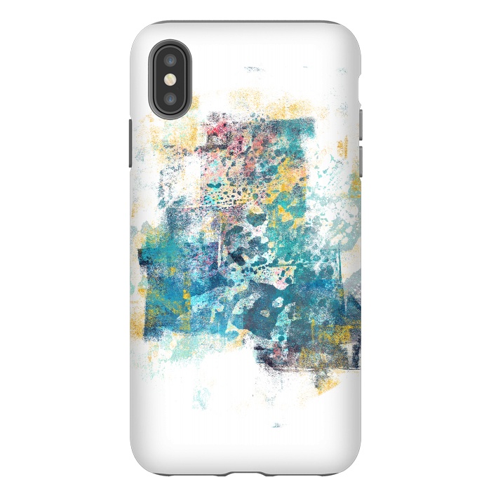 iPhone Xs Max StrongFit City Tide - Abstract Painting II by Art Design Works