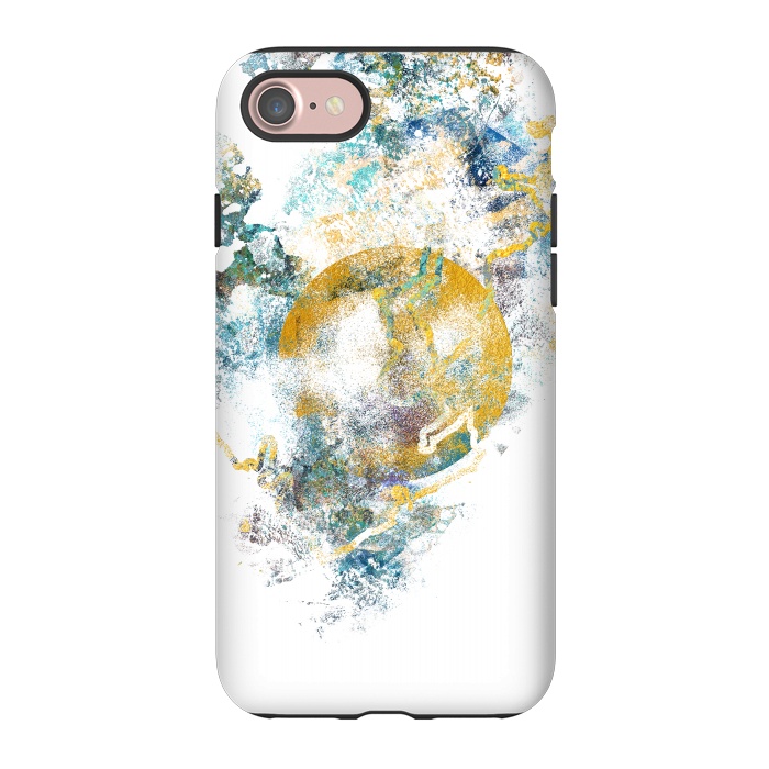 iPhone 7 StrongFit Nature's Call - Abstract Painting III by Art Design Works