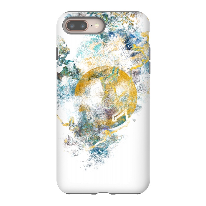iPhone 7 plus StrongFit Nature's Call - Abstract Painting III by Art Design Works