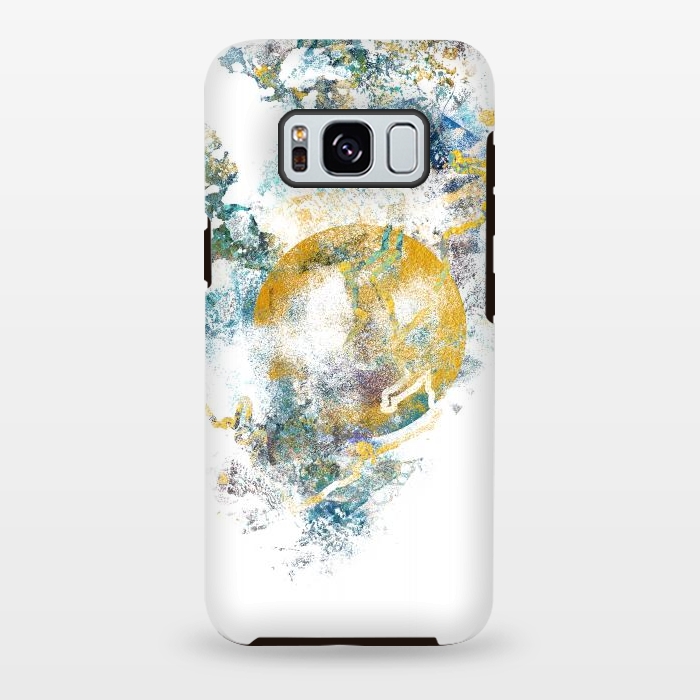 Galaxy S8 plus StrongFit Nature's Call - Abstract Painting III by Art Design Works
