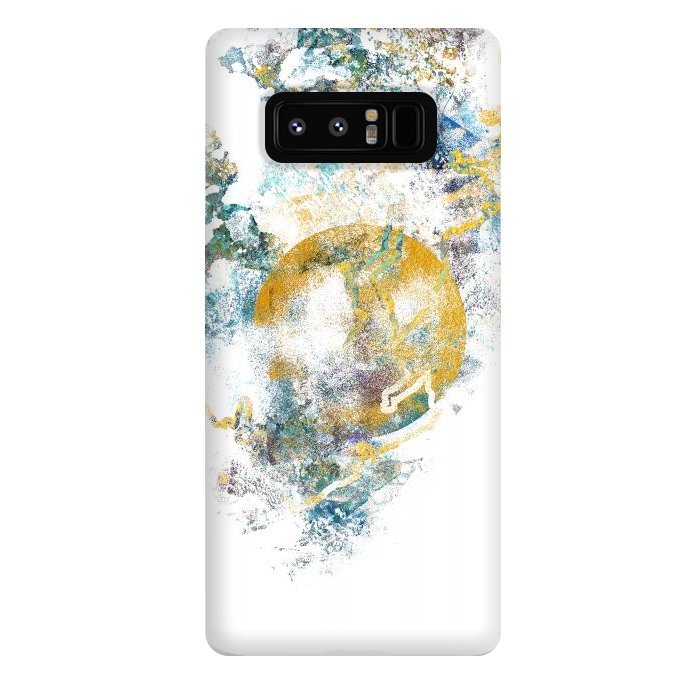 Galaxy Note 8 StrongFit Nature's Call - Abstract Painting III by Art Design Works