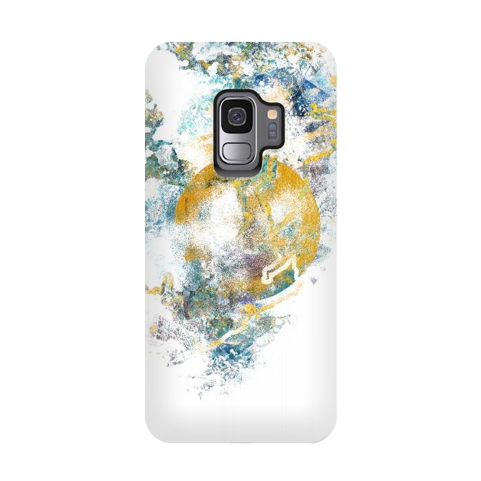Galaxy S9 StrongFit Nature's Call - Abstract Painting III by Art Design Works
