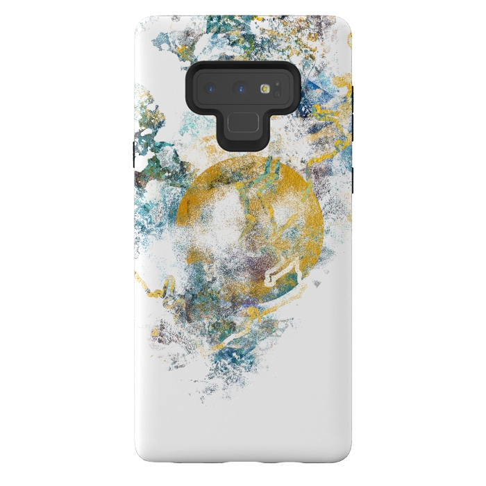 Galaxy Note 9 StrongFit Nature's Call - Abstract Painting III by Art Design Works
