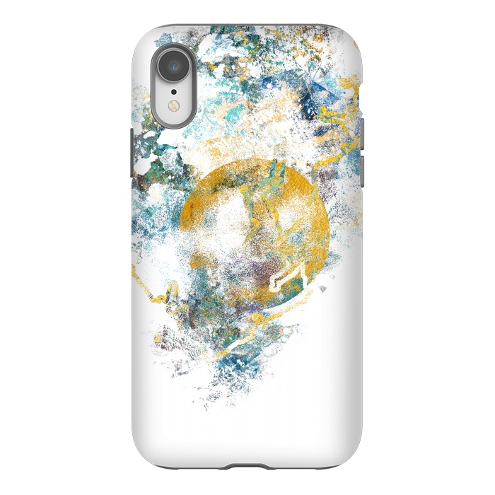 iPhone Xr StrongFit Nature's Call - Abstract Painting III by Art Design Works