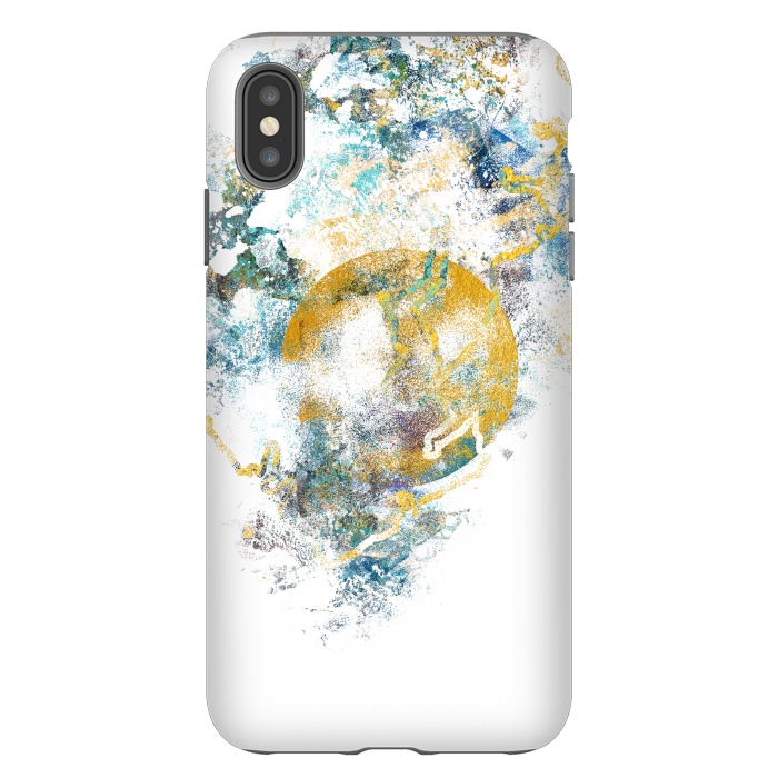 iPhone Xs Max StrongFit Nature's Call - Abstract Painting III by Art Design Works