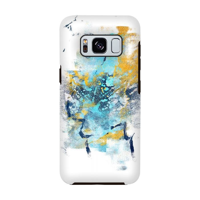 Galaxy S8 StrongFit Element Metamorphosis - Abstract Painting IV by Art Design Works