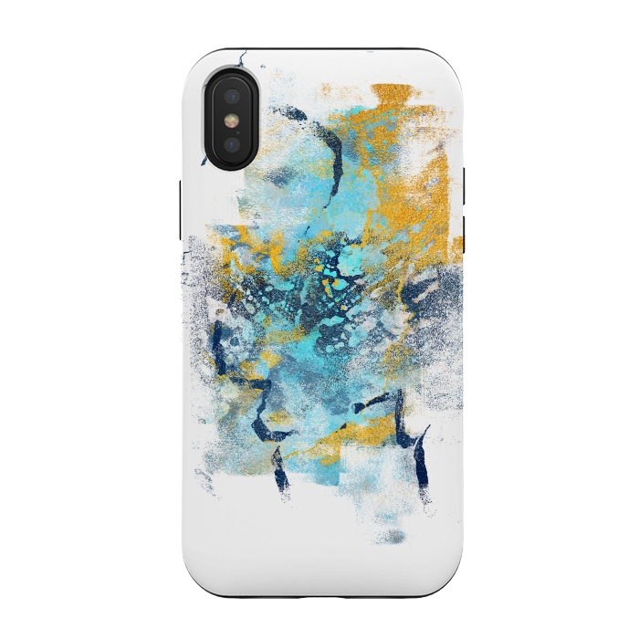 iPhone Xs / X StrongFit Element Metamorphosis - Abstract Painting IV by Art Design Works