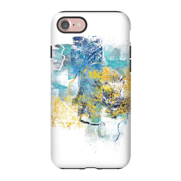 iPhone 7 StrongFit Nature Regrowth - Abstract Painting V by Art Design Works