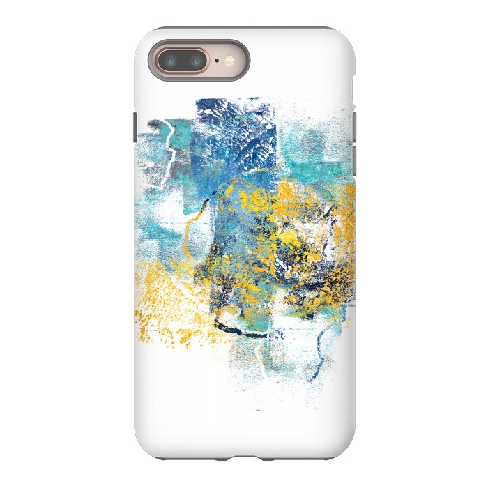 iPhone 7 plus StrongFit Nature Regrowth - Abstract Painting V by Art Design Works