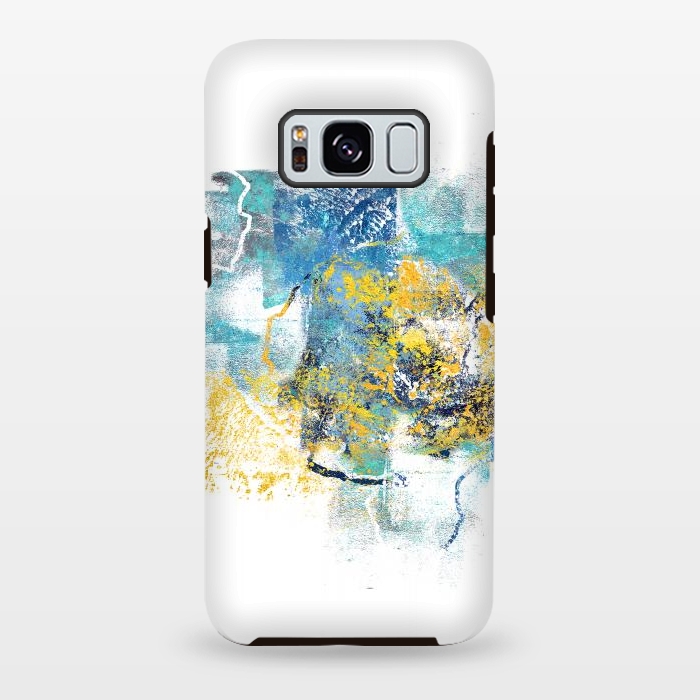 Galaxy S8 plus StrongFit Nature Regrowth - Abstract Painting V by Art Design Works