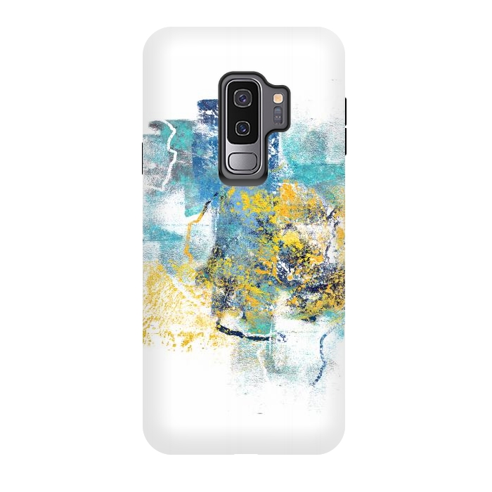Galaxy S9 plus StrongFit Nature Regrowth - Abstract Painting V by Art Design Works