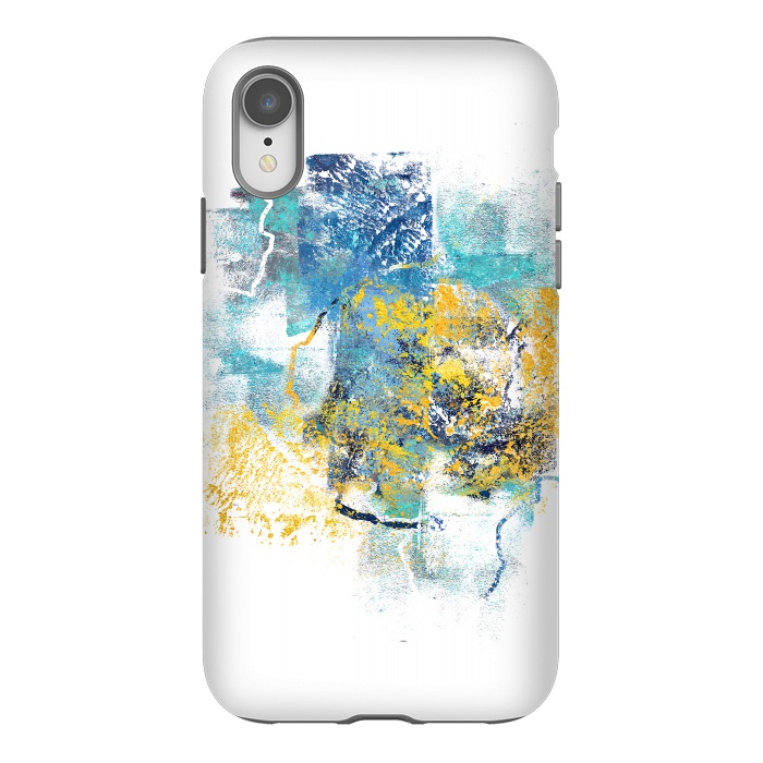 iPhone Xr StrongFit Nature Regrowth - Abstract Painting V by Art Design Works
