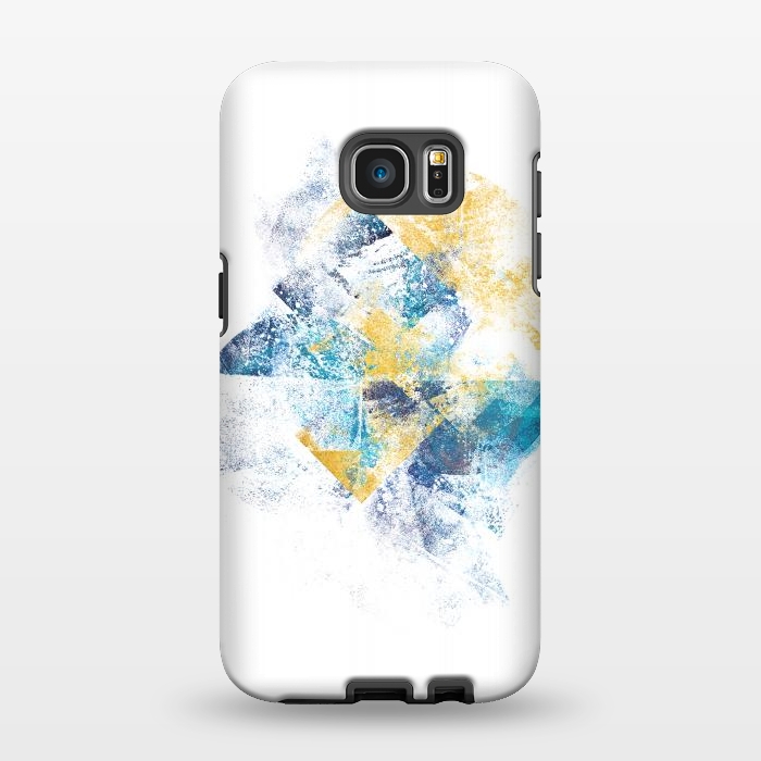 Galaxy S7 EDGE StrongFit Mystic Horizon - Abstract Painting VI by Art Design Works