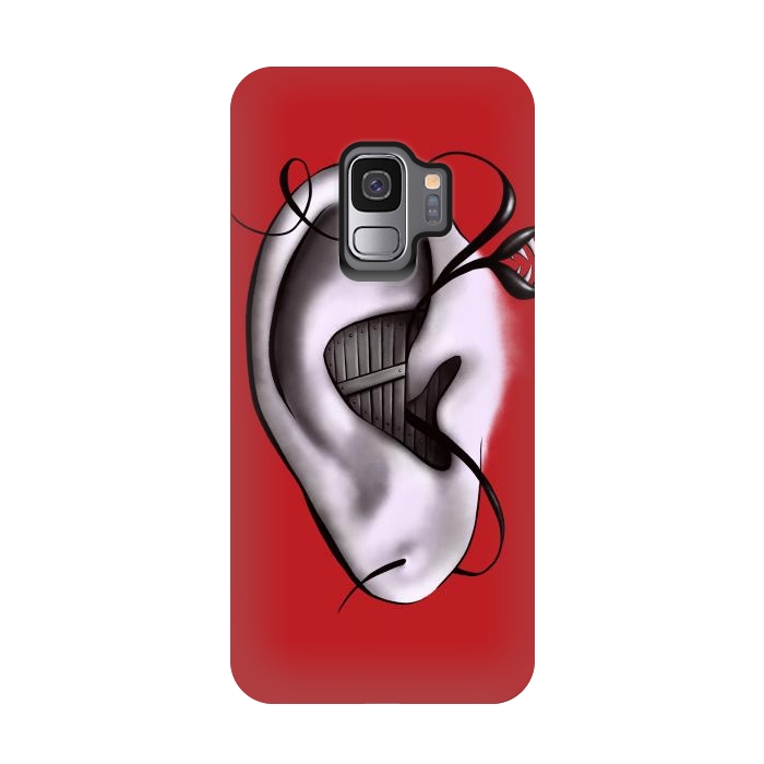 Galaxy S9 StrongFit Weird Ear Monster Digital Art by Boriana Giormova