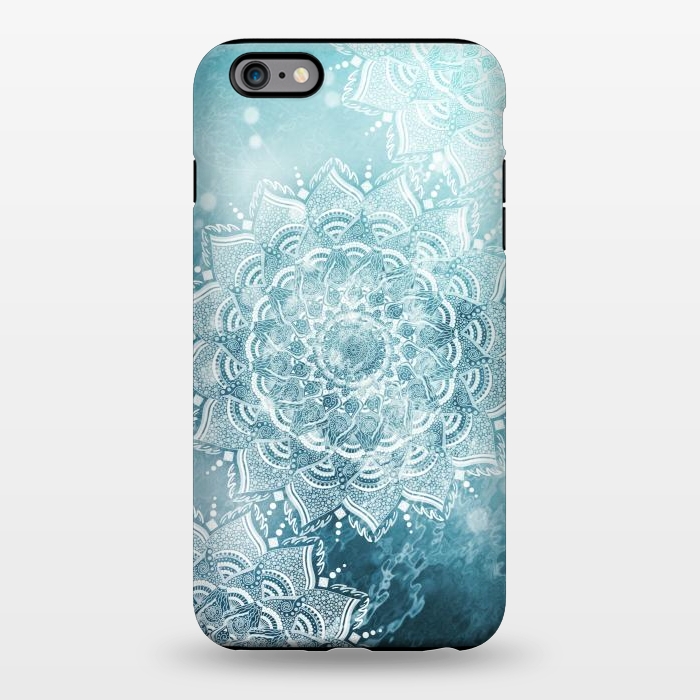 iPhone 6/6s plus StrongFit Mandala bluegreen by Jms
