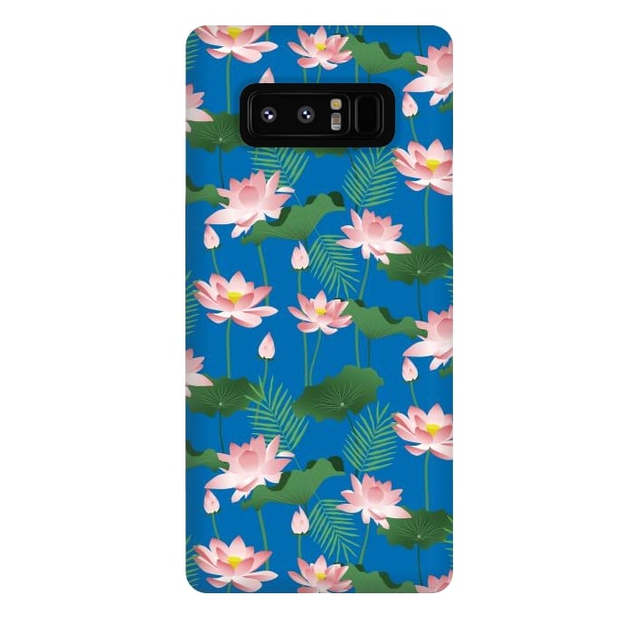 Galaxy Note 8 StrongFit Lotus Love by Uma Prabhakar Gokhale