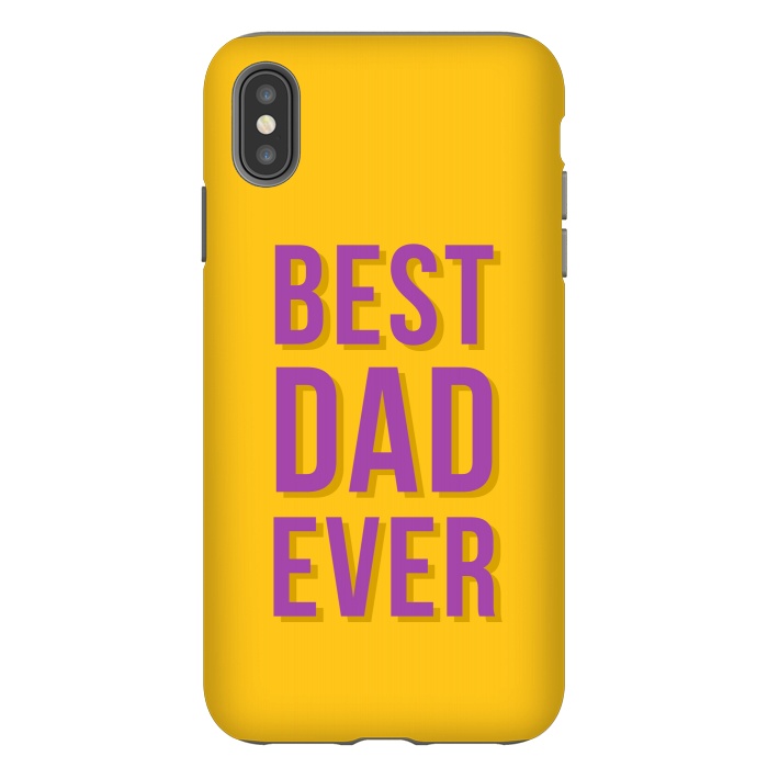 iPhone Xs Max StrongFit Best Dad Ever by Dhruv Narelia