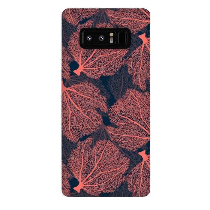 Galaxy Note 8 StrongFit Fan living colral  by Katerina Kirilova