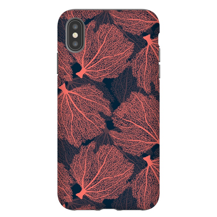 iPhone Xs Max StrongFit Fan living colral  by Katerina Kirilova