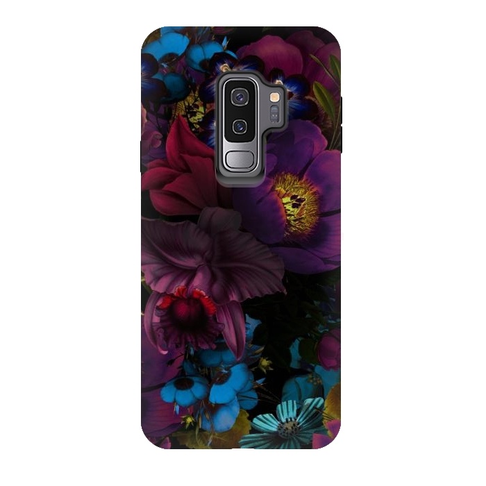 Galaxy S9 plus StrongFit Mystical Flower Night by  Utart