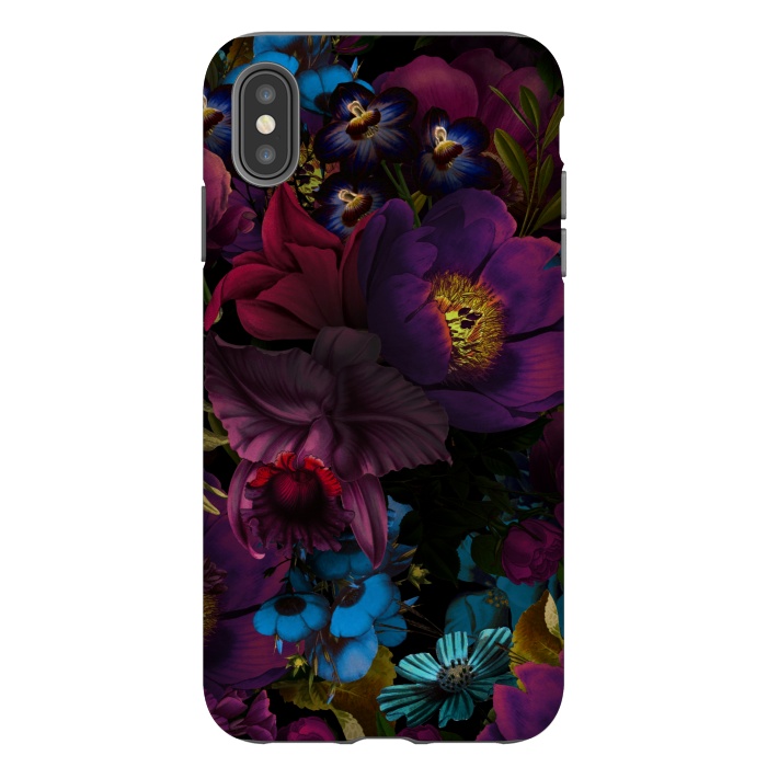 iPhone Xs Max StrongFit Mystical Flower Night by  Utart