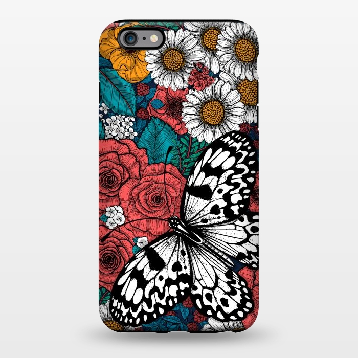 iPhone 6/6s plus StrongFit Paper kite garden by Katerina Kirilova