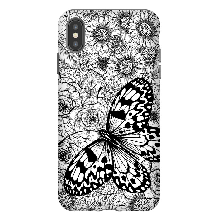 iPhone Xs Max StrongFit The paper kite garden by Katerina Kirilova