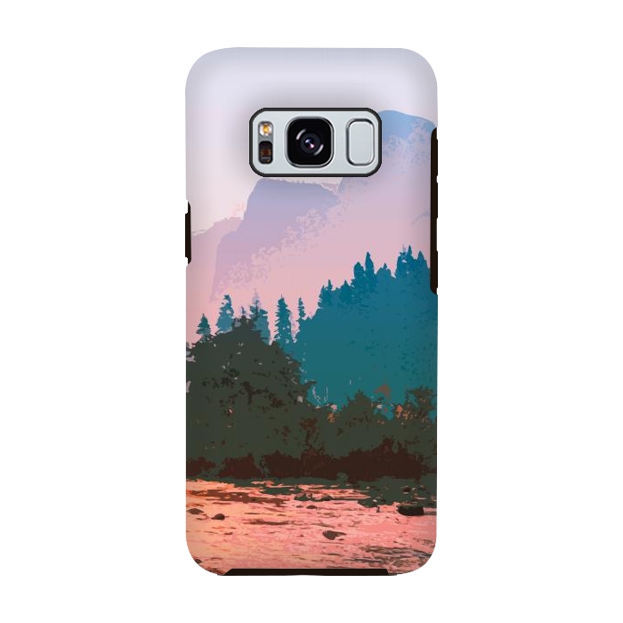 Galaxy S8 StrongFit Peaceful World by Creativeaxle