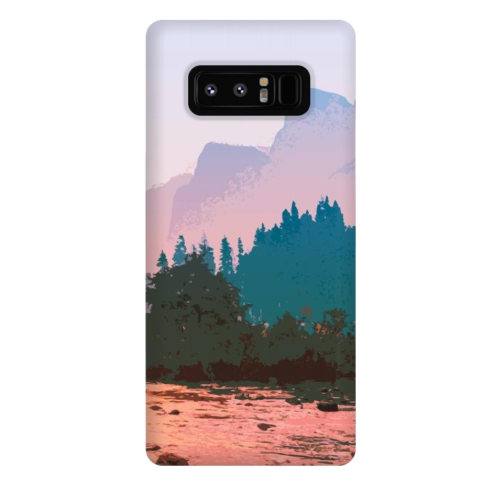 Galaxy Note 8 StrongFit Peaceful World by Creativeaxle